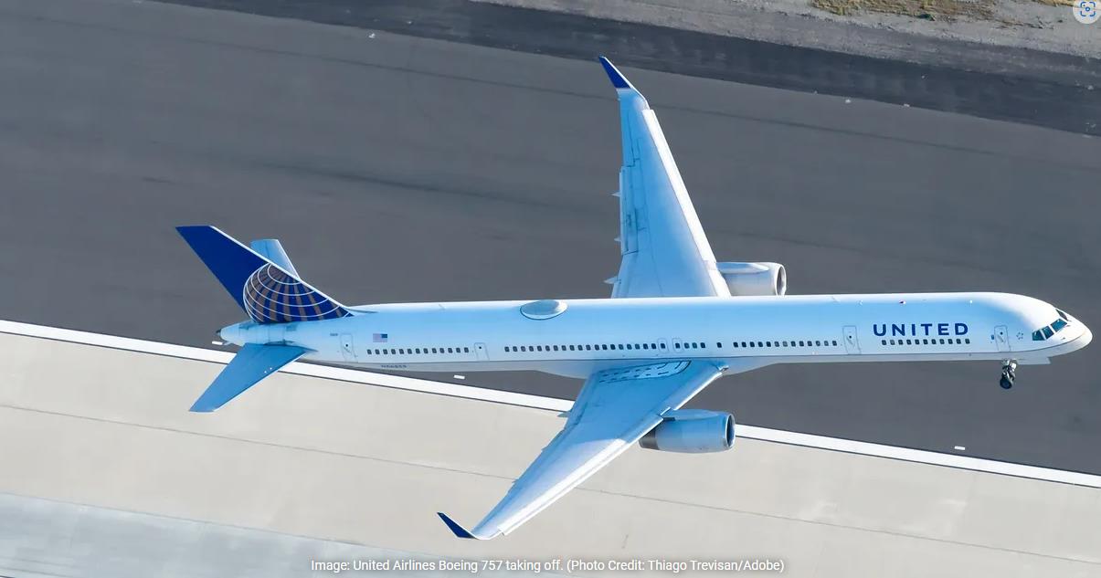 United Airlines Boeing 757